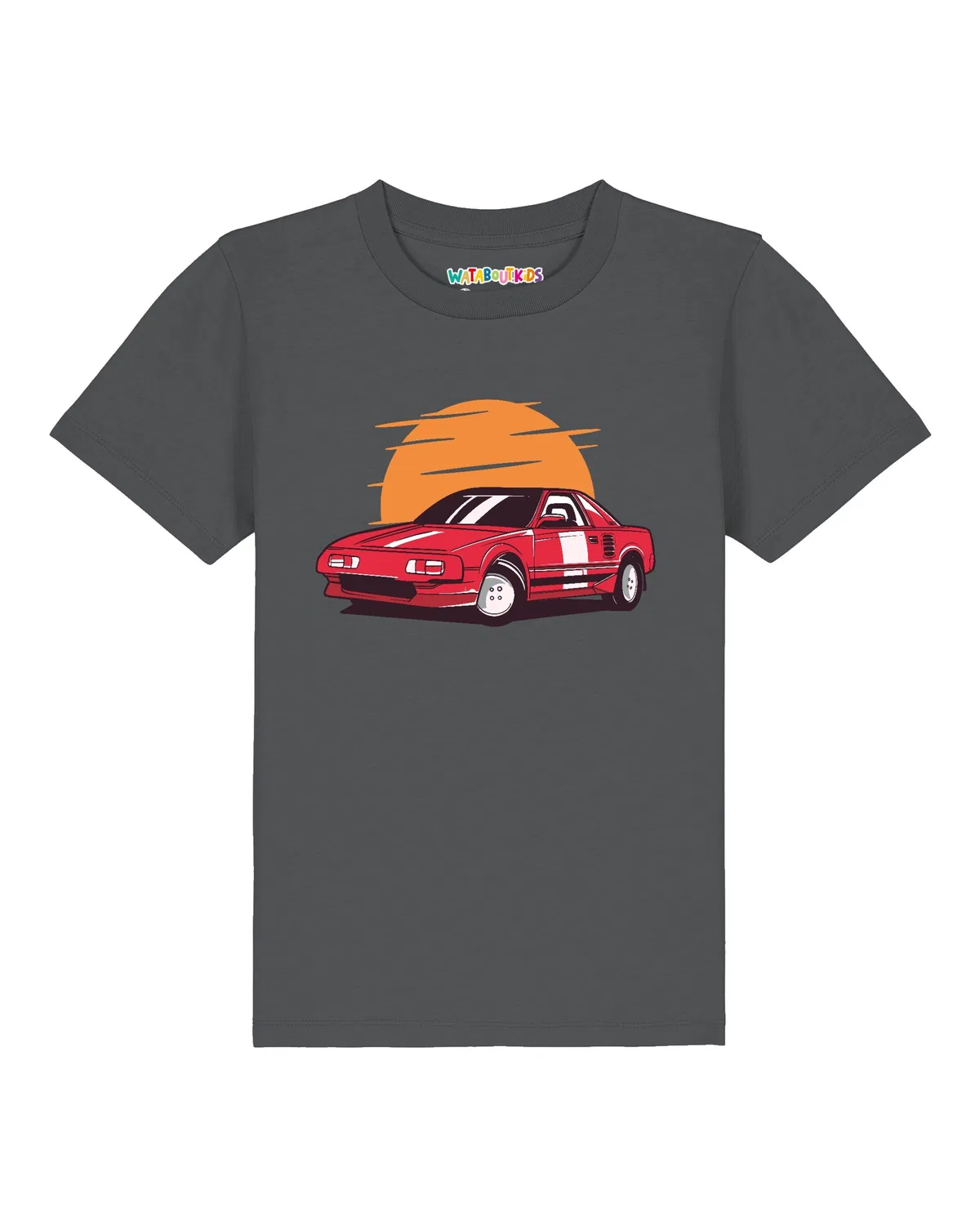 Футболка 'Sport Car' Watabout.Kids, Anthracite