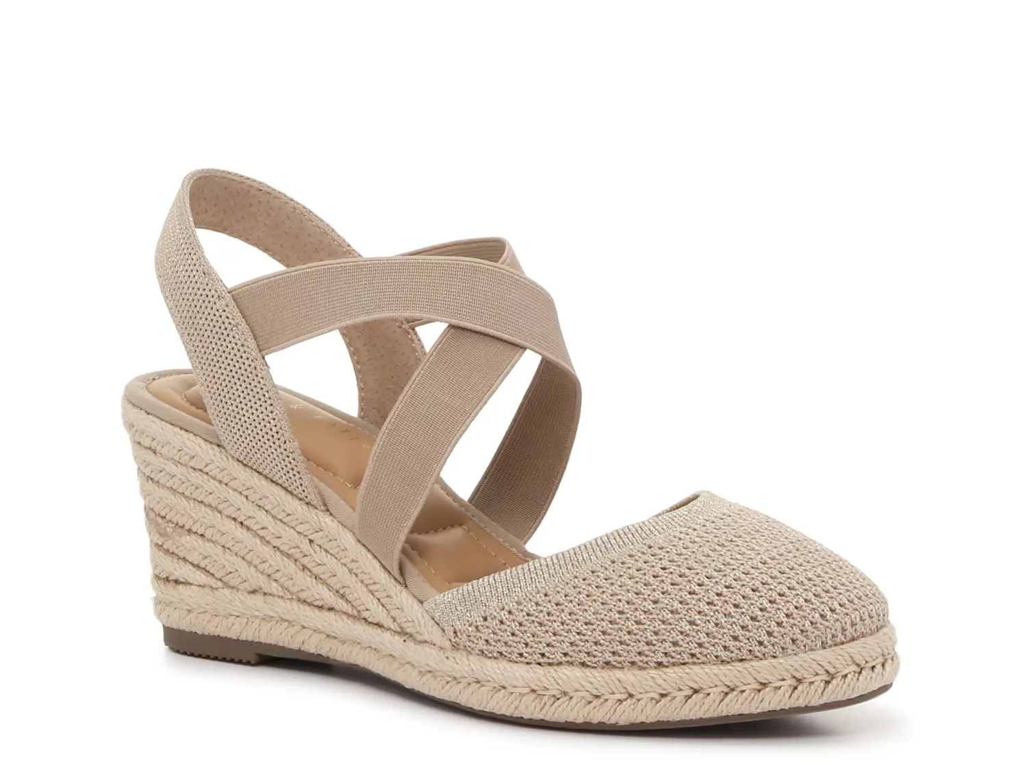 

Сандалии Saige Wedge Sandal Kelly & Katie, цвет bisquebeige_goldmetallic