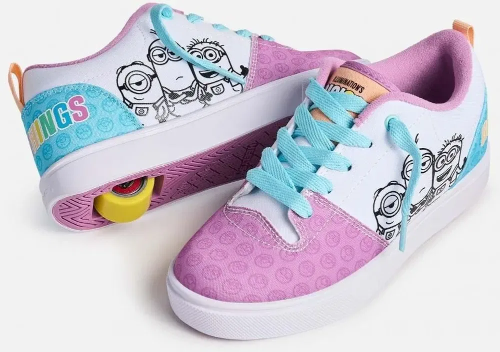 Сникерсы низкие с роликами, Heelys, мультиколор — фото 3