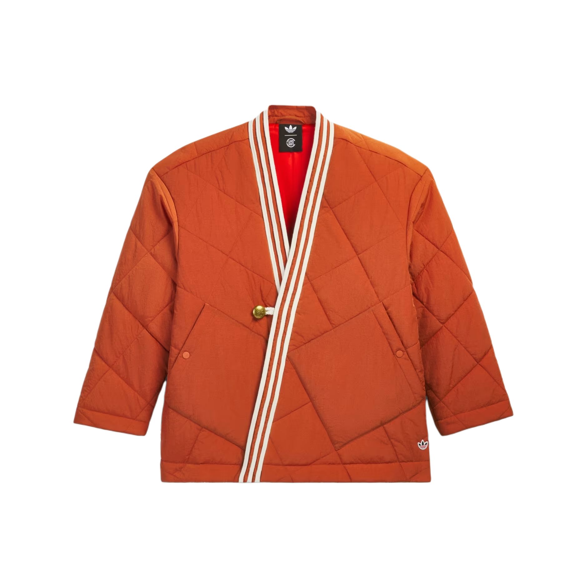 

Куртка x CLOT WRAP JACKET BY EDISON CHEN Adidas Originals, vermilion