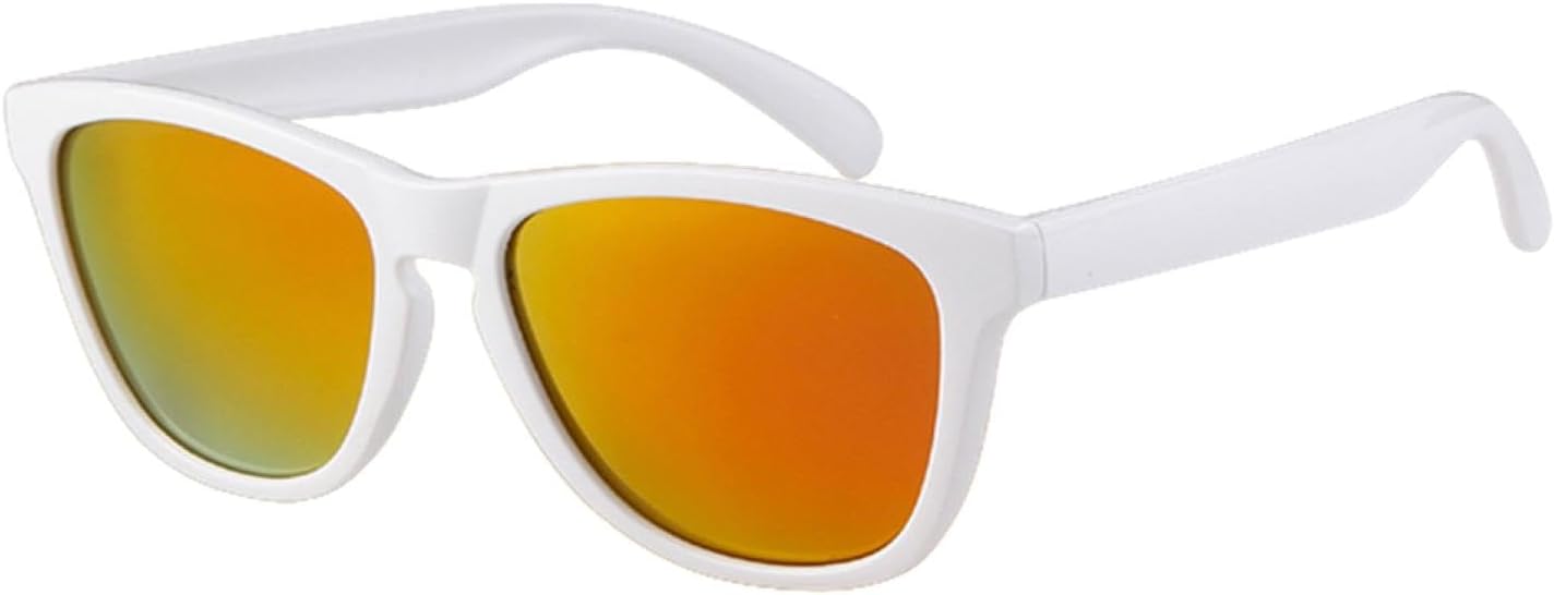 

Классические ретро квадратные поляризованные солнцезащитные очки для женщин и мужчин, цветные, с зеркальными линзами, спортивные солнцезащитные очки с защитой от УФ-излучения UV400 WNCKSQ, C12