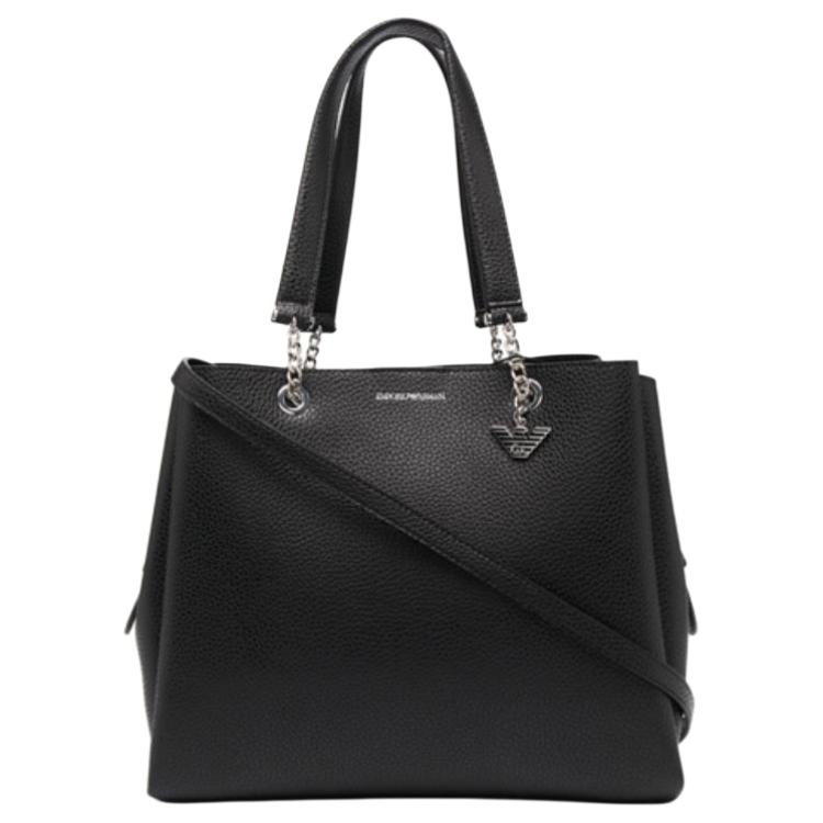 

EMPORIO ARMANI Сумка шоппер с орнаментом в виде орла
