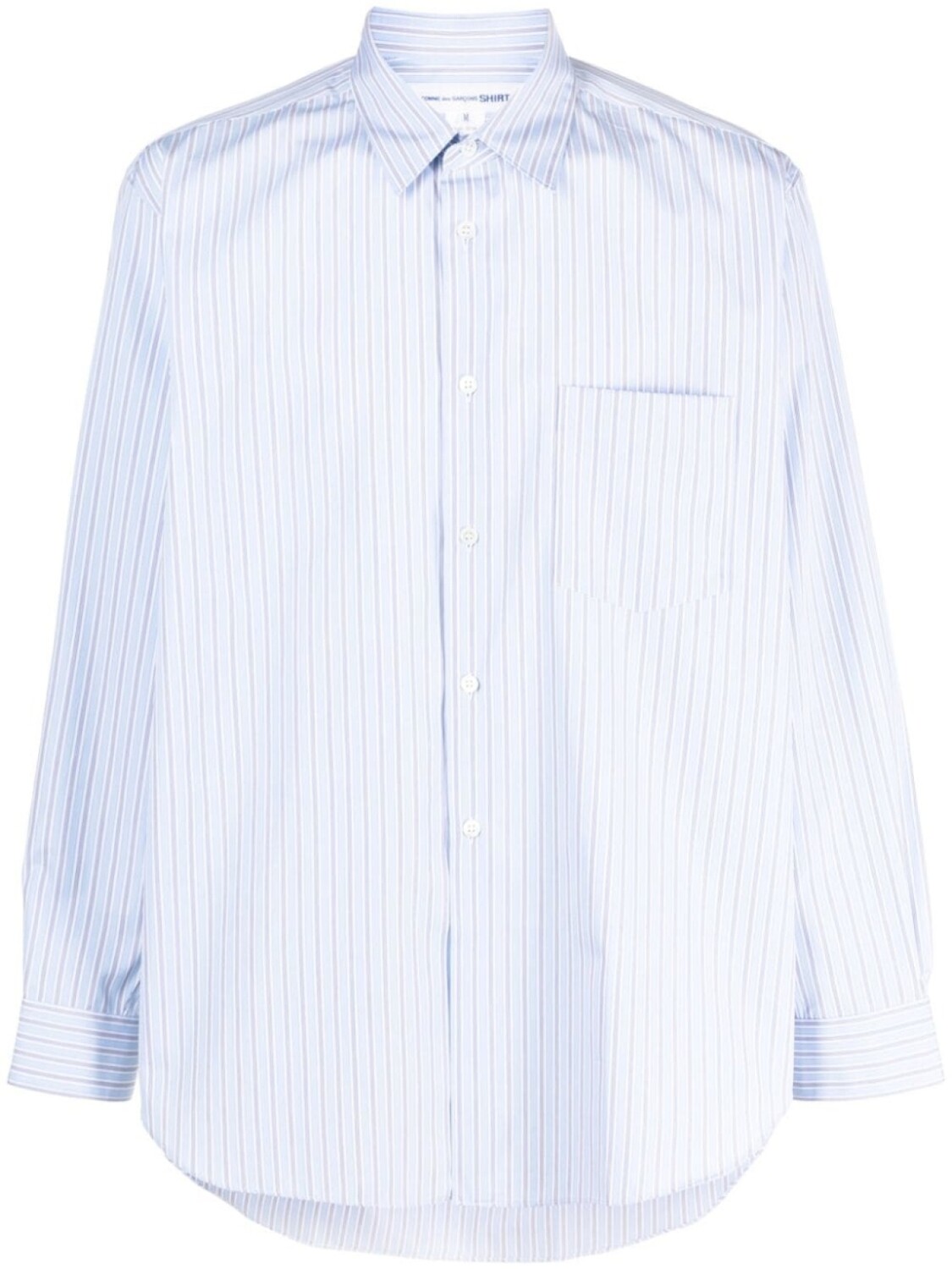 

Comme Des Garçons Shirt рубашка в полоску, синий