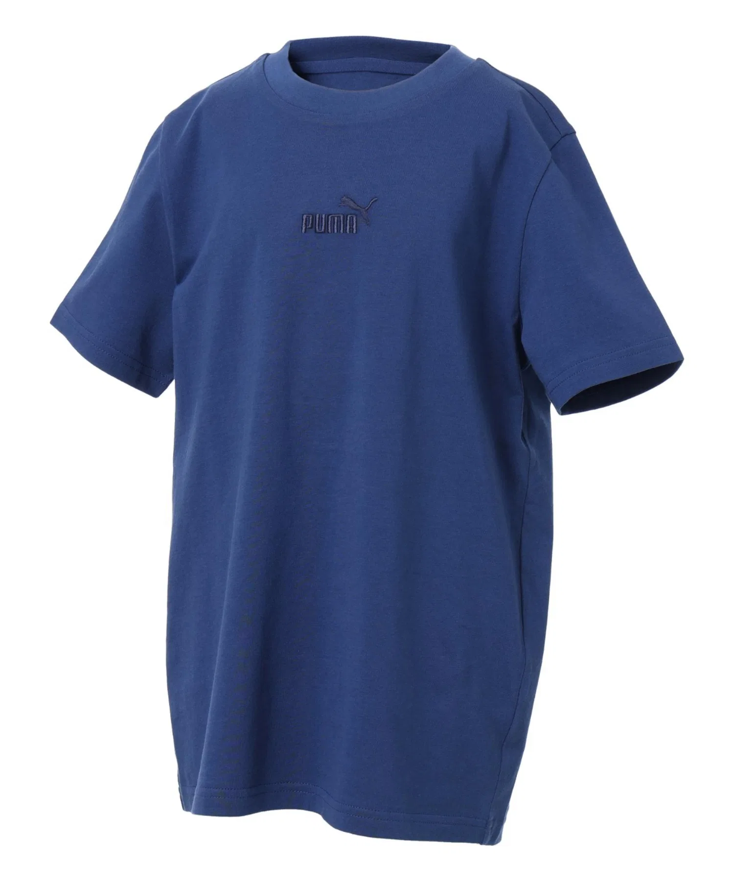 Детская футболка PUMA ESS Small No.1 с логотипом тёмно-синяя