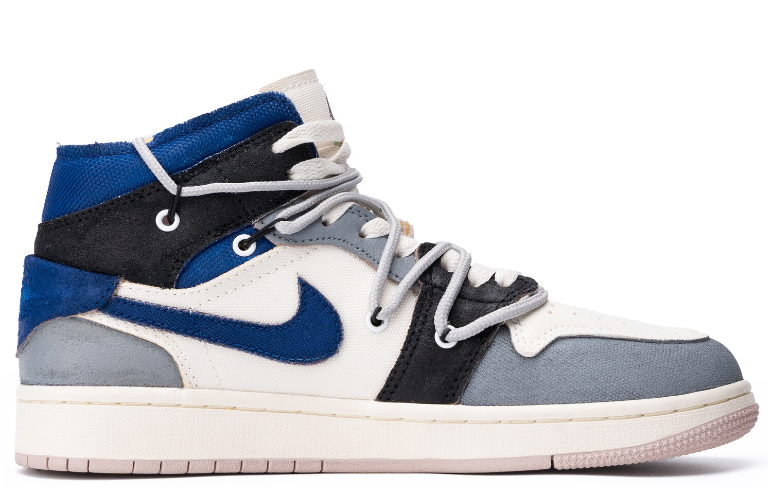 

Баскетбольные кроссовки Air 1 Vintage Men High-top Blue/Grey Jordan