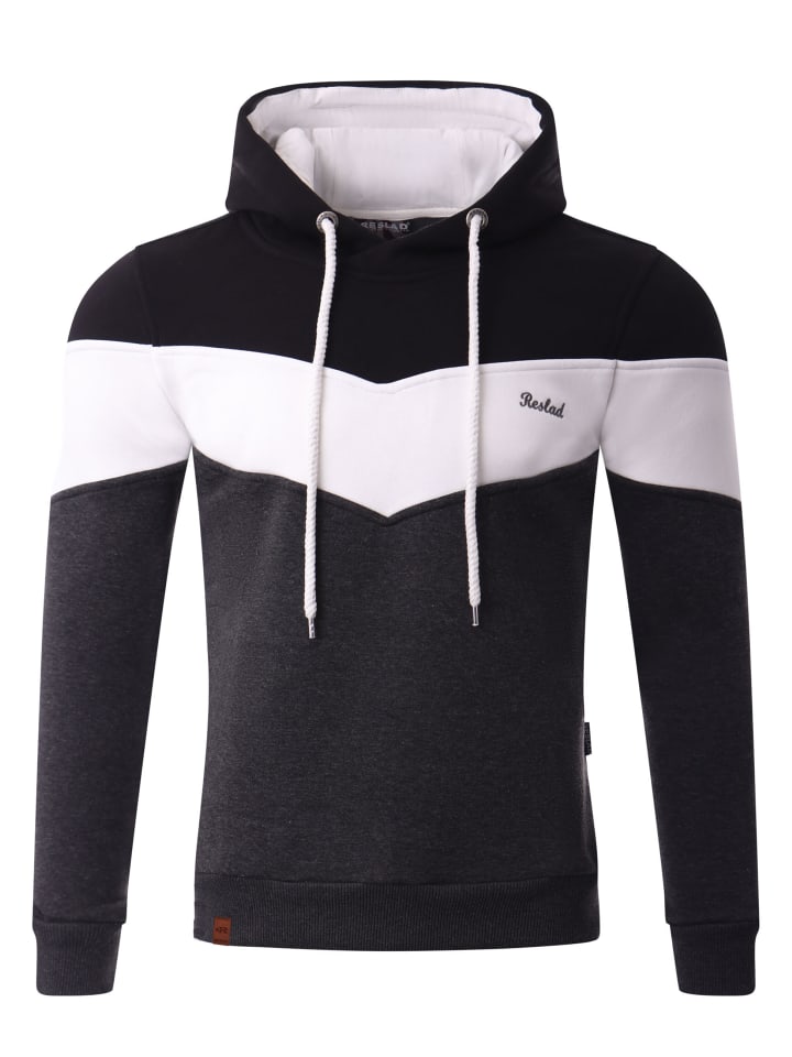 

Толстовка RESLAD Kapuzenpullover Hoodie 3-Colors, цвет anthrazit-schwarz