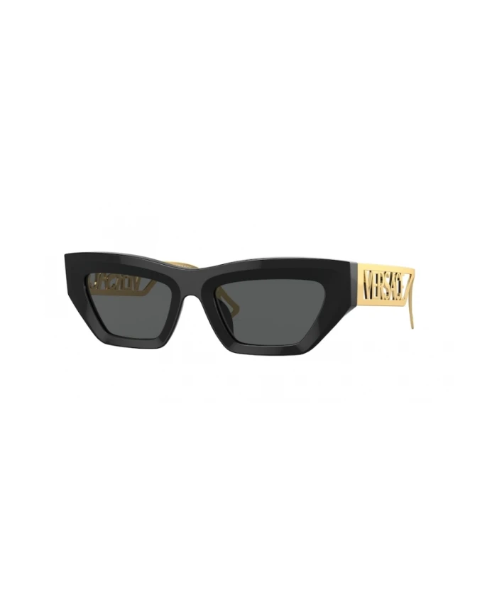 

Стильные солнцезащитные очки gb1 87 Versace, черный