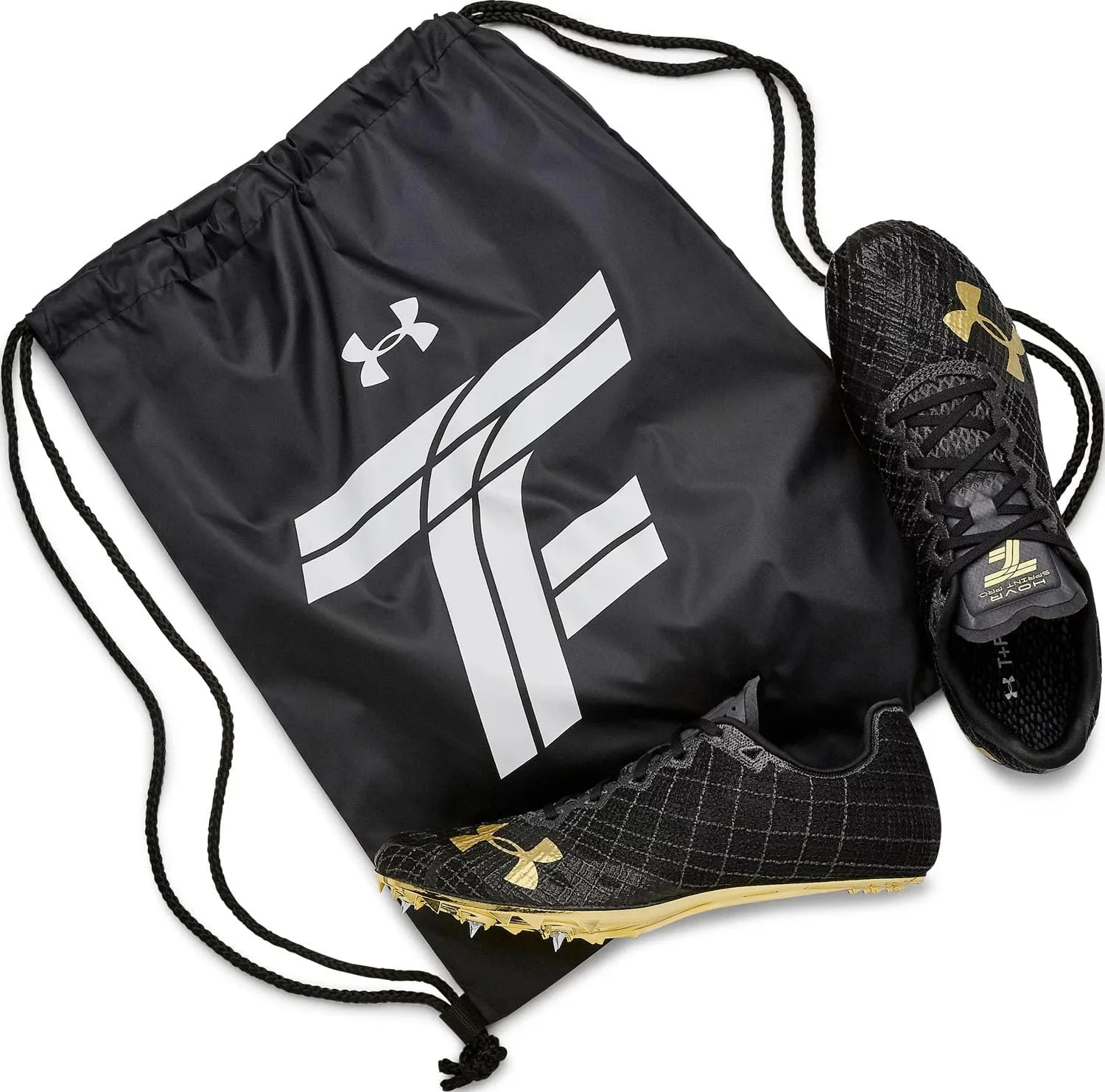 Кроссовки Under Armor Sprint Pro 3 для занятий спортом в свободное время, унисекс (для взрослых) Under Armour, черный — фото 2