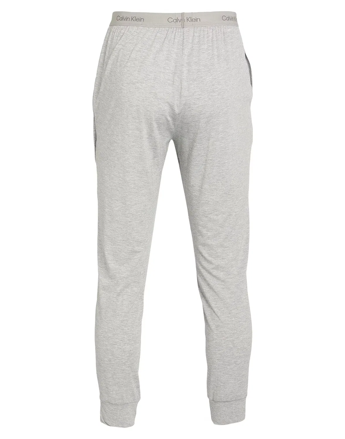 Пижамные брюки из джерси CALVIN KLEIN светло-серые — фото 2
