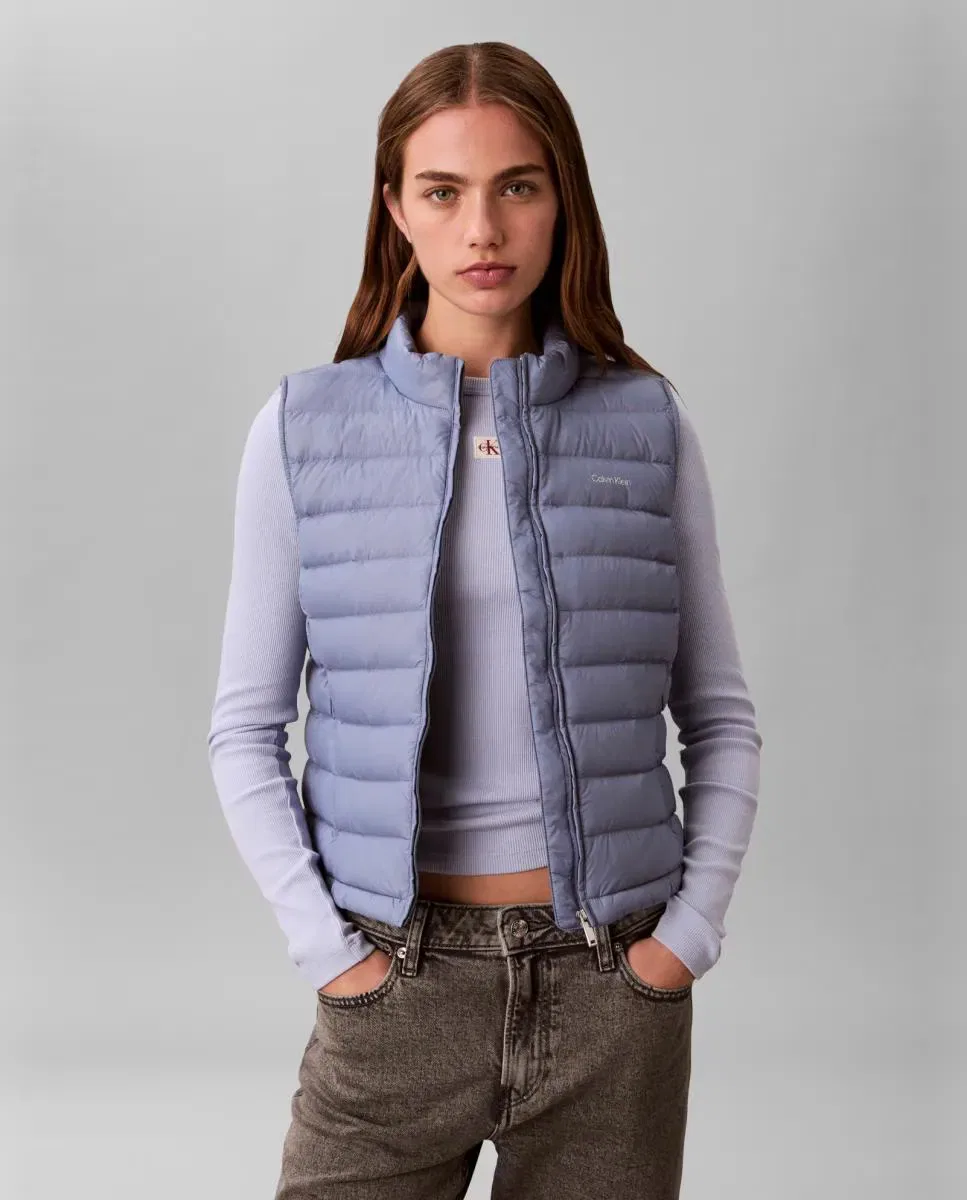 Женский утепленный жилет Calvin Klein, Azul Índigo