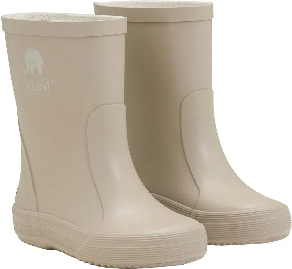 Резиновые сапоги детские Basic Wellies Solid Celavi, белый