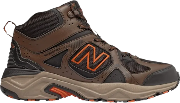 

Кроссовки New Balance 481v3 Mid Trail Runner 4E Wide 'Brown', коричневый