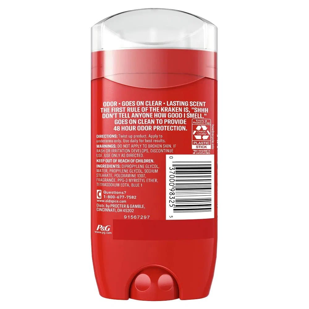 Дезодорант-антиперспирант Old Spice Krakengard, набор 5 шт., 85 г — фото 2