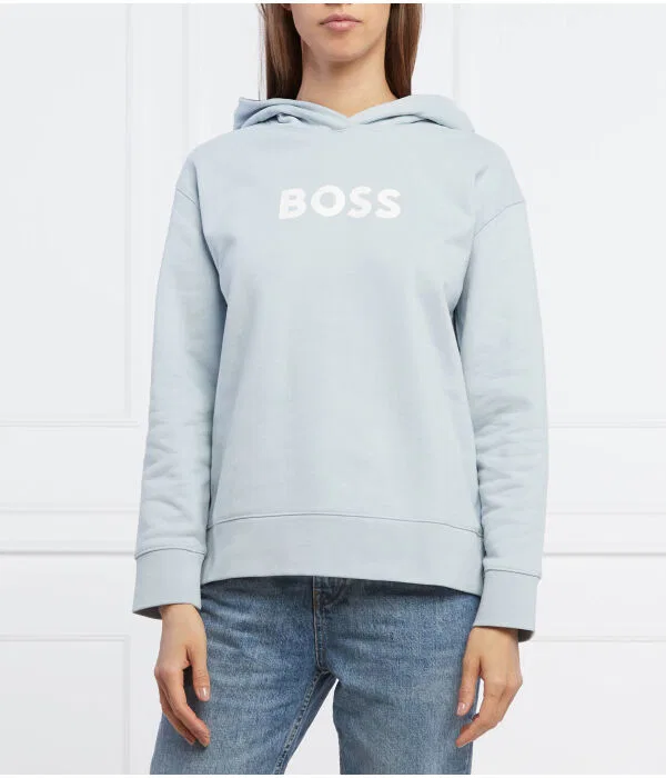 Женское худи свободного кроя Edelight BOSS, Azzurro