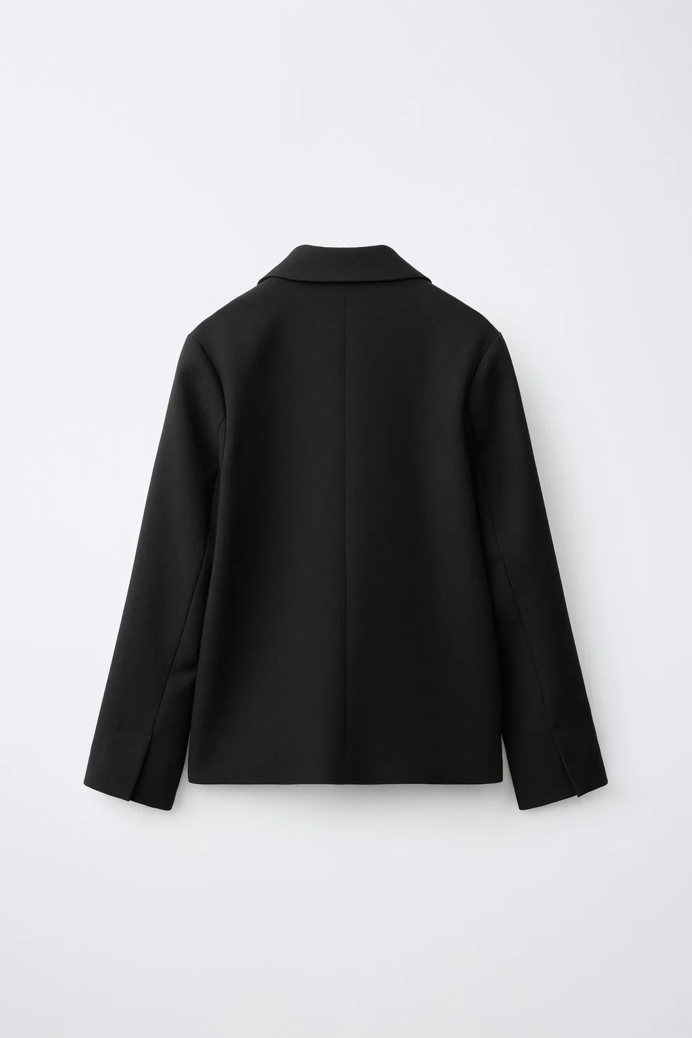 Простой пиджак ZARA, Black — фото 2