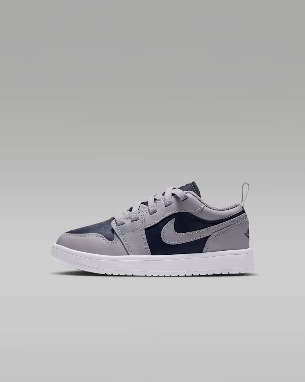 Кроссовки детские Nike Jordan 1 Low Alt, серый/темно-синий