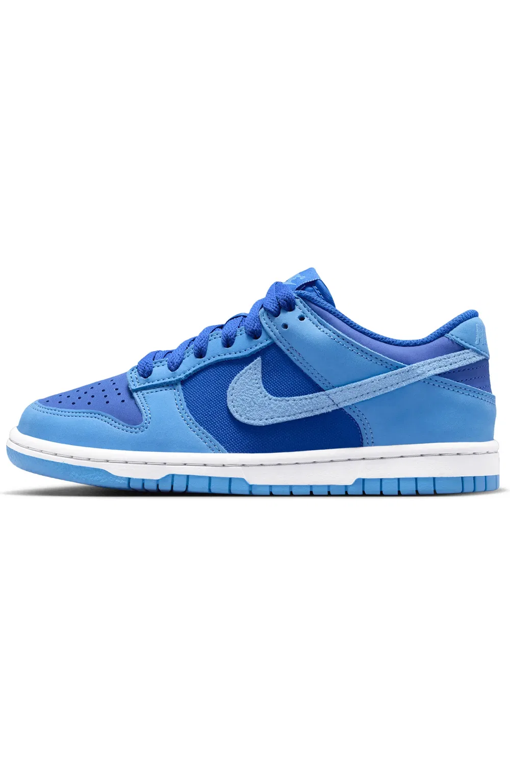 Кроссовки детские баскетбольные Dunk Low Nike, Game Royal/White — фото 2