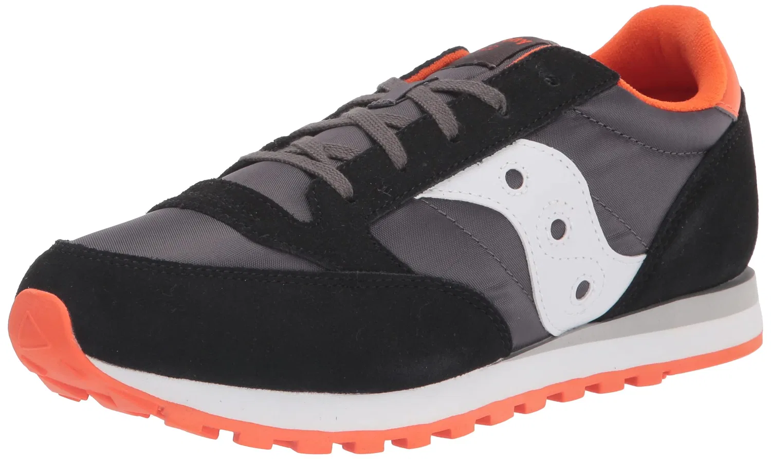 Детские кроссовки для мальчиков с замшевым и текстильным верхом Saucony, Black