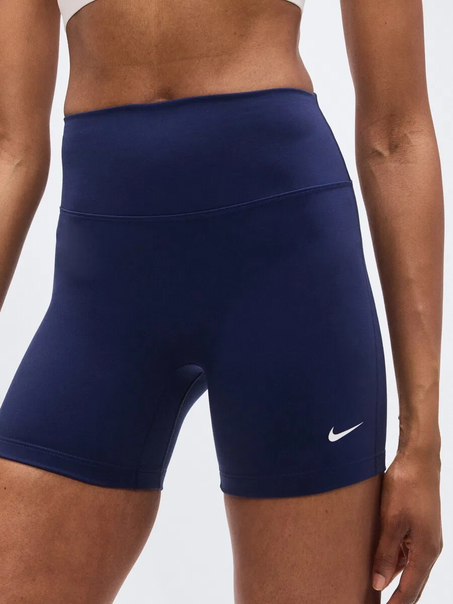 Узкие спортивные брюки NIKE 'ONE' в темно-синем цвете — фото 3