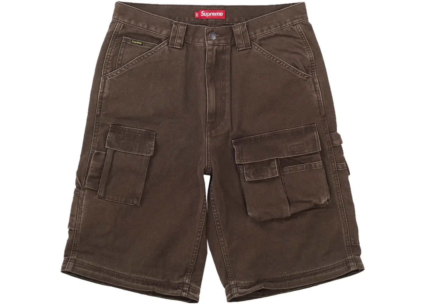 Мужские брюки утилитарные Supreme Zip-Off Utility Pant (FW25), Brown — фото 3