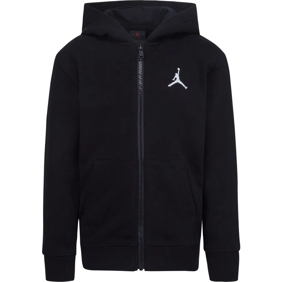 Худи с капюшоном с длинным рукавом Jordan Mj Essentials Ft Fz Hoodie Nike, Черный