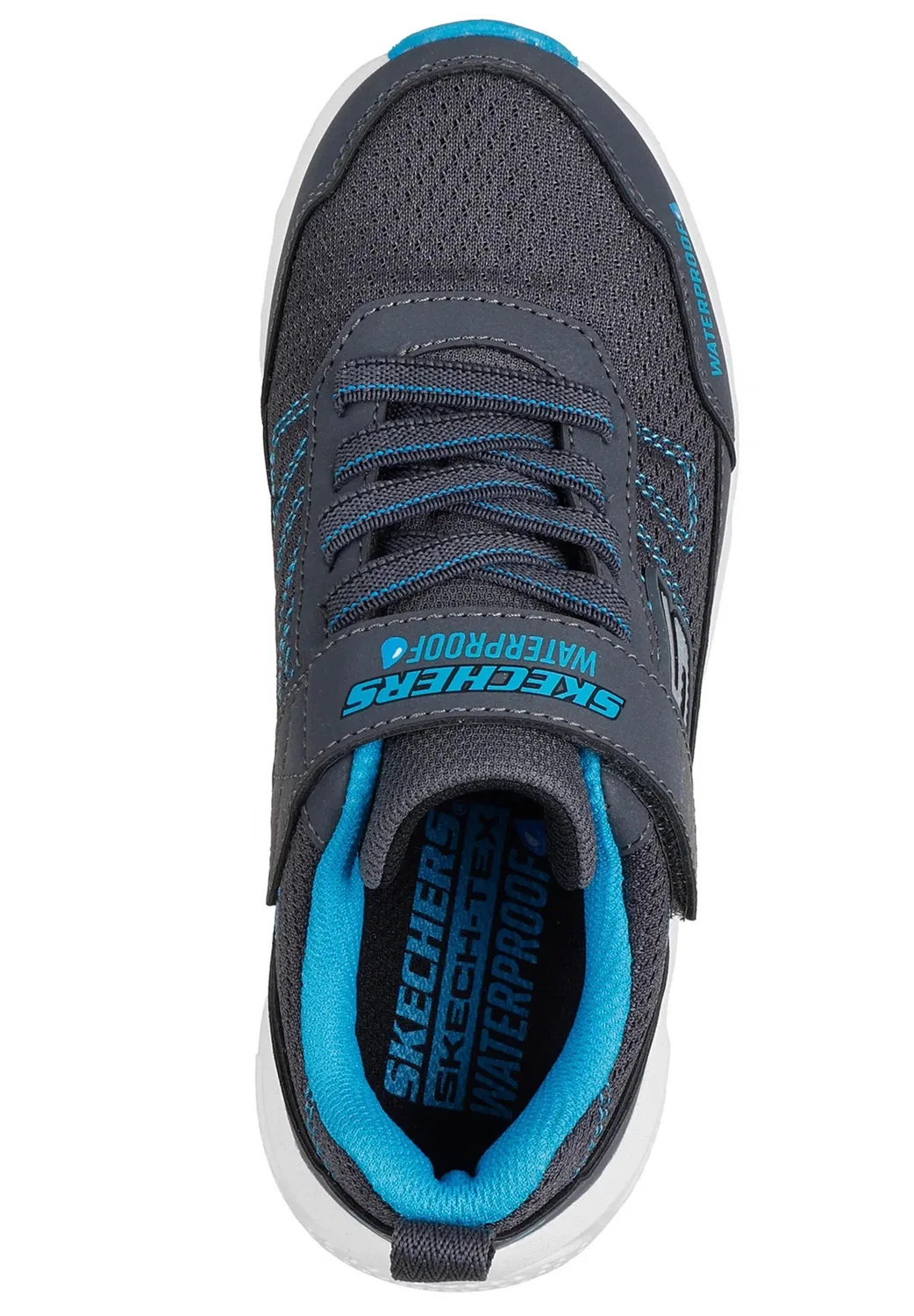Детские кроссовки для мальчиков с водонепроницаемым верхом Elite Sport Tread - Aquavek Skechers, Grau — фото 3