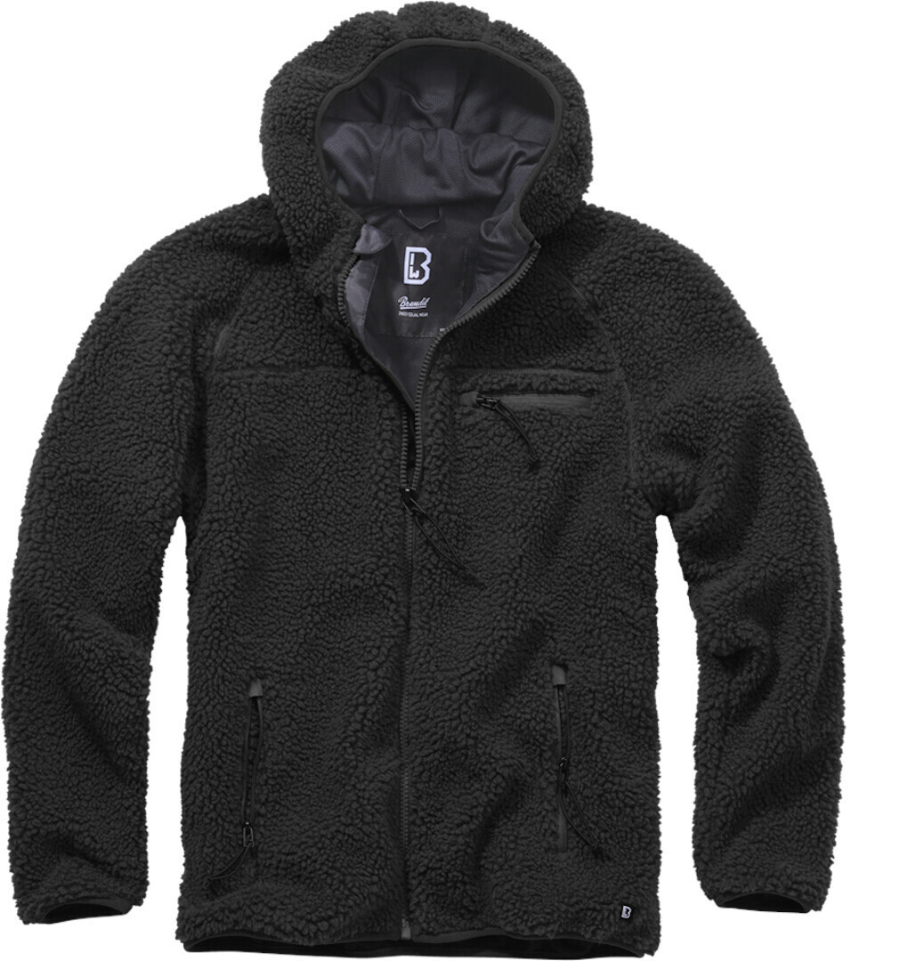 

Куртка Brandit Teddyfleece Worker, черный