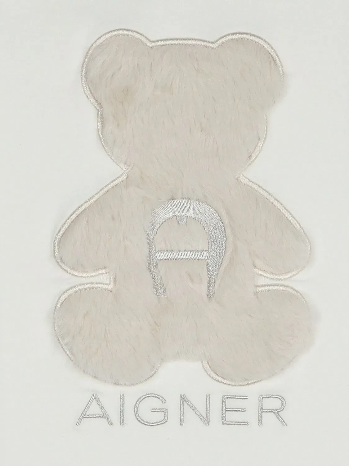 Футболка с нашивкой Aigner Kids, белый — фото 3