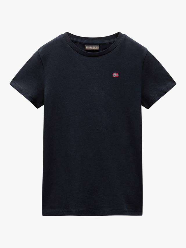 

Детская футболка Salis из хлопка Napapijri, Black