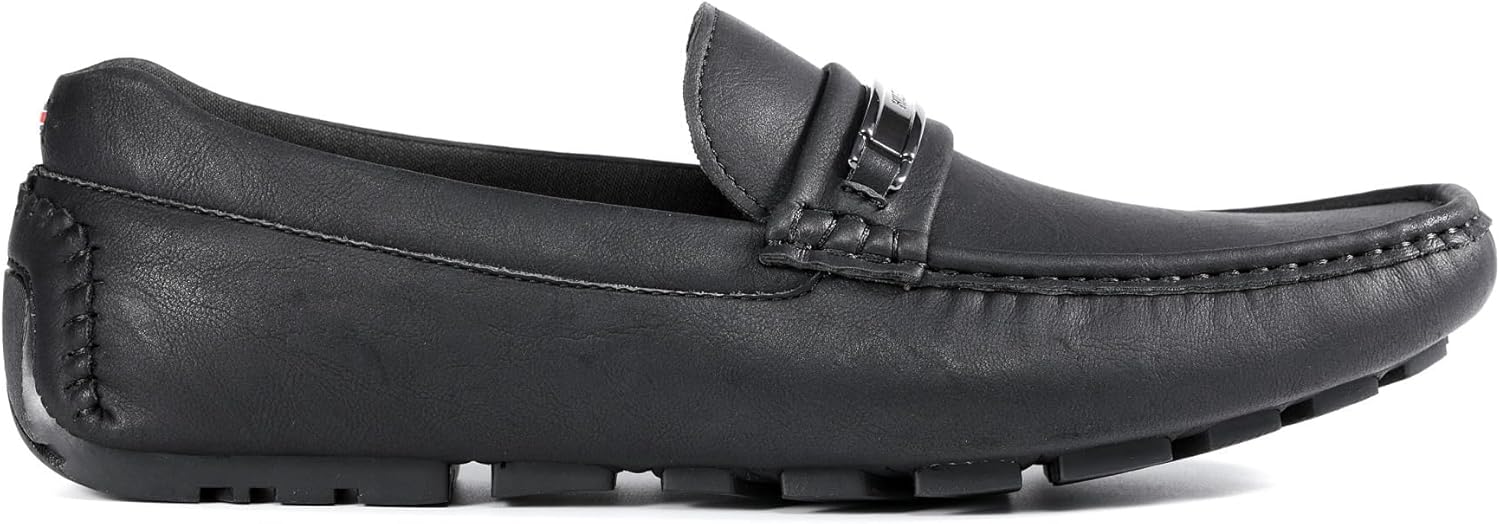 Мужские лоферы Tommy Hilfiger Aires Driving Style, Black — фото 4