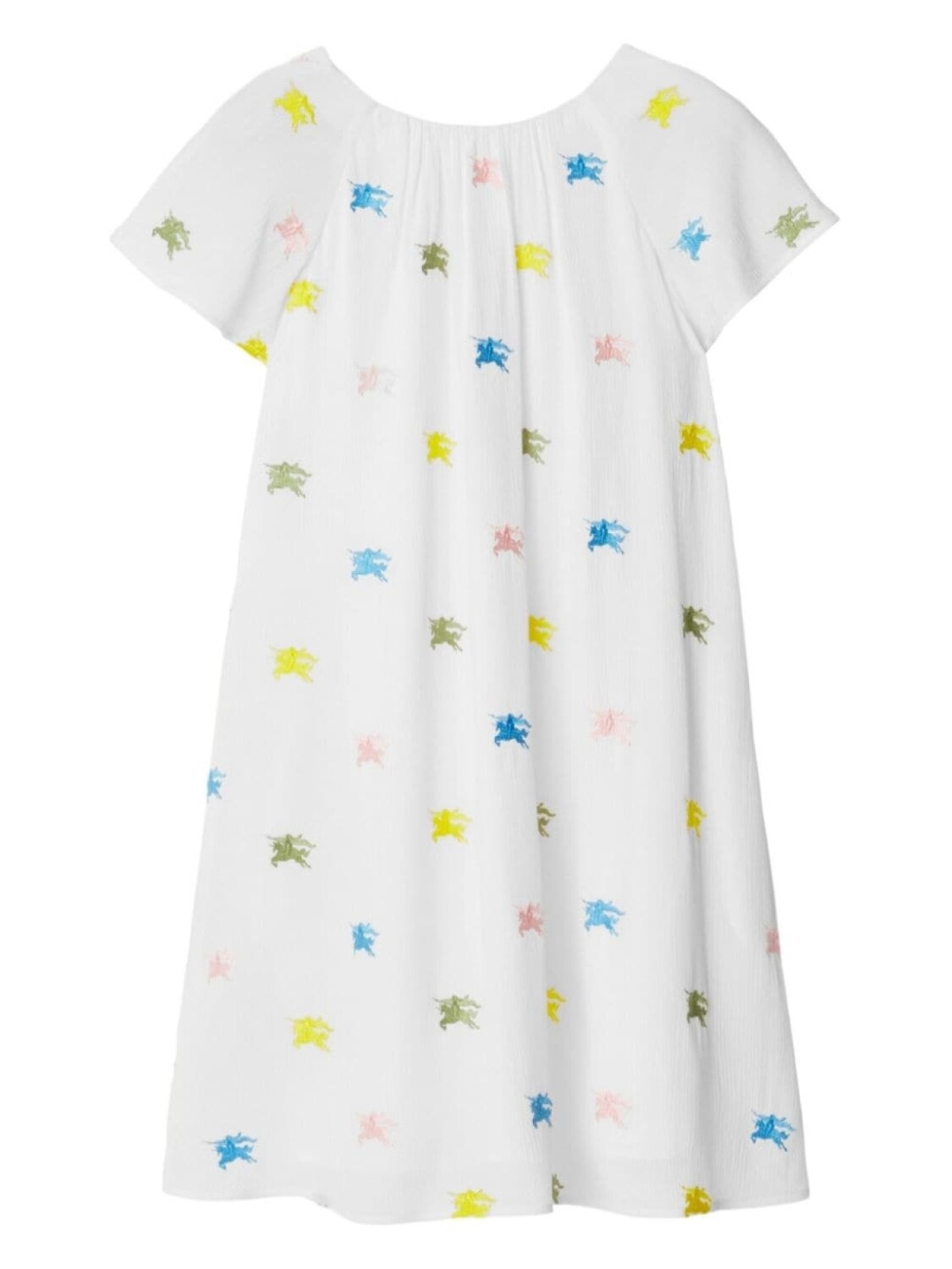 

Burberry Kids платье мини EKD, белый