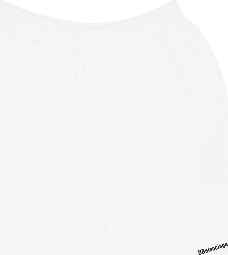 

Шорты Balenciaga Sweat Shorts 'White/Black', белый