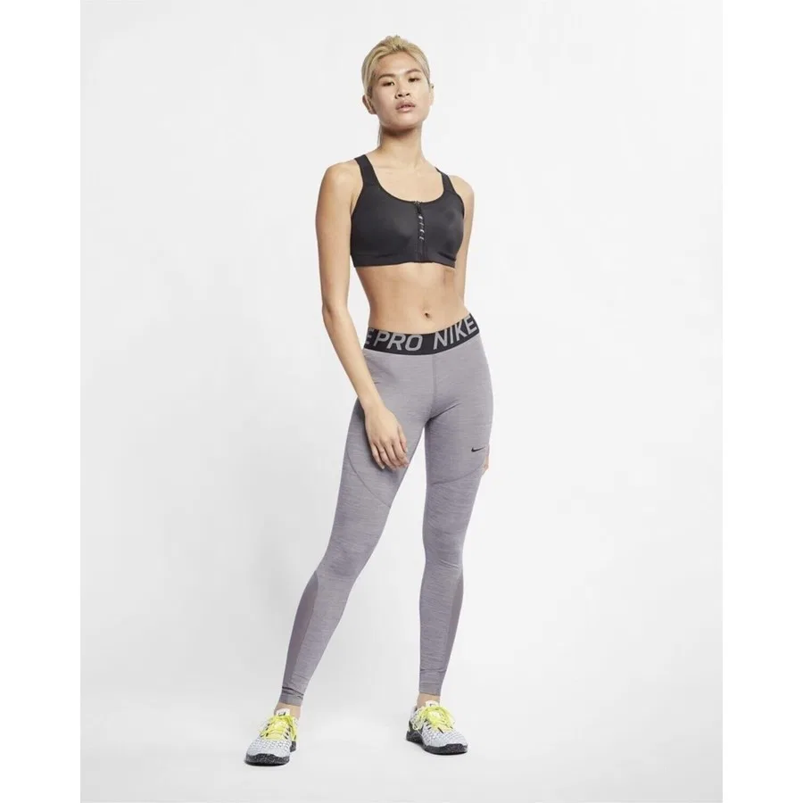 Спортивные леггинсы с принтом Nike Pro CZ6497-056, Серый — фото 2