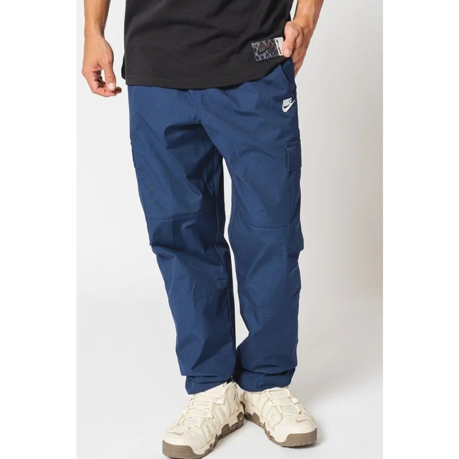 Спортивные штаны с карго-карманами Nike Club Cargo Woven, Темно-синий — фото 3