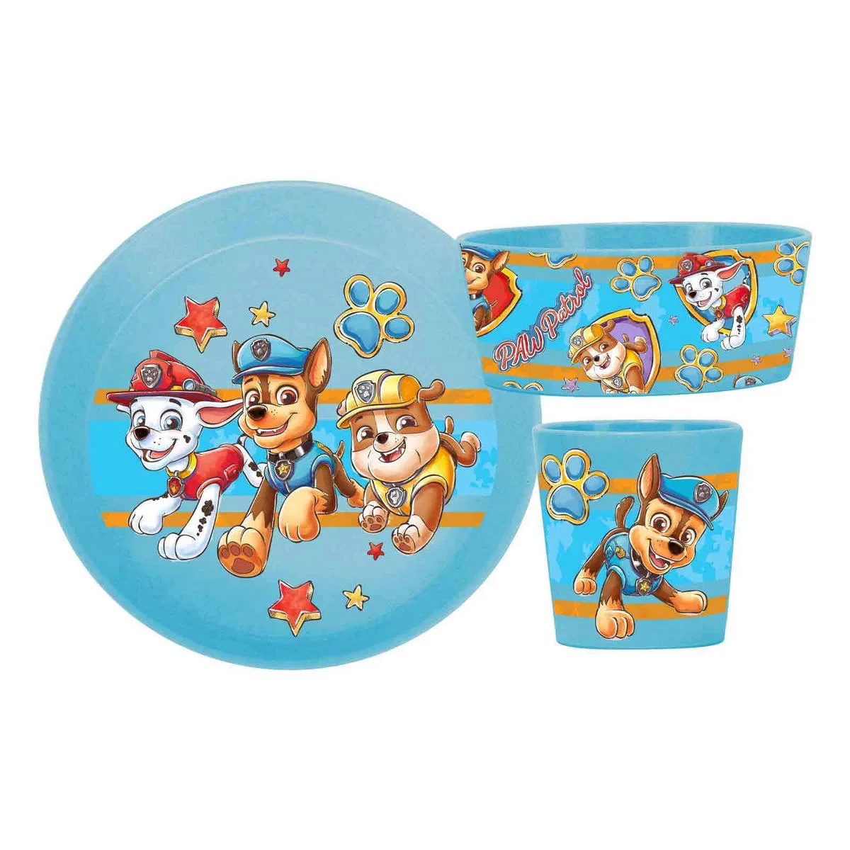 Детский набор посуды Connect Paw Patrol, 3 предмета Koziol, синий
