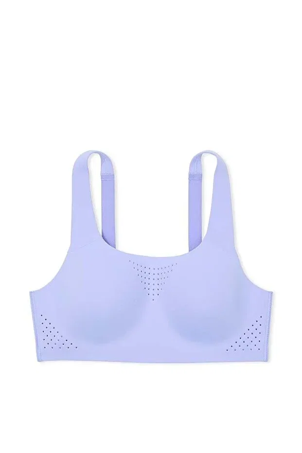 Женский спортивный бюстгальтер без рукавов Featherweight maximum sports bra Victoria'S Secret, Blue Energy — фото 4