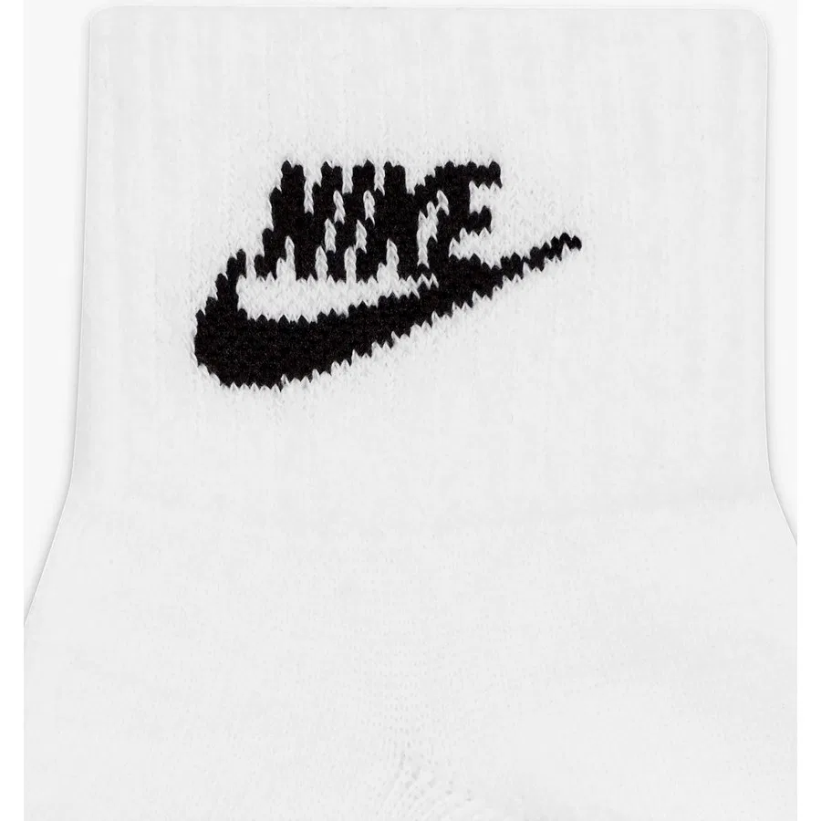 Носки спортивные с принтом Nike Everyday Essential, Белый — фото 4