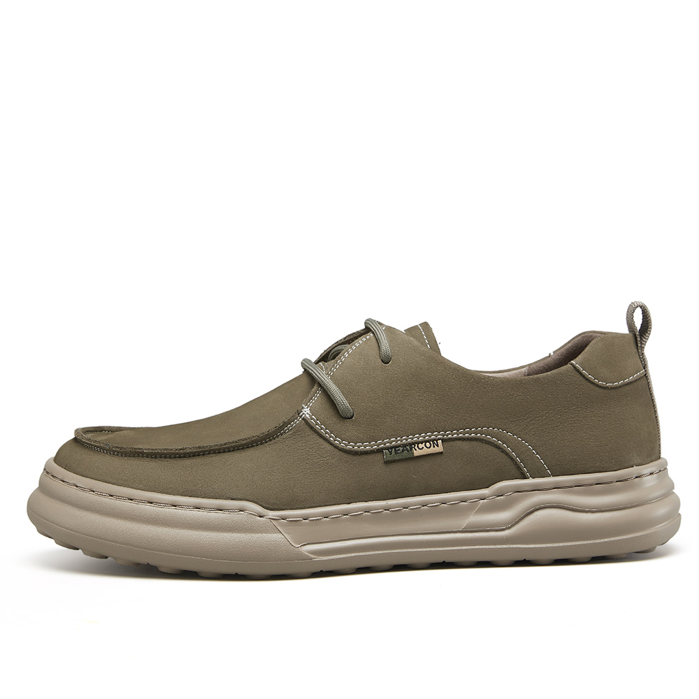 

YEARCON Мужские низкие кеды повседневные хаки, цвет Khaki