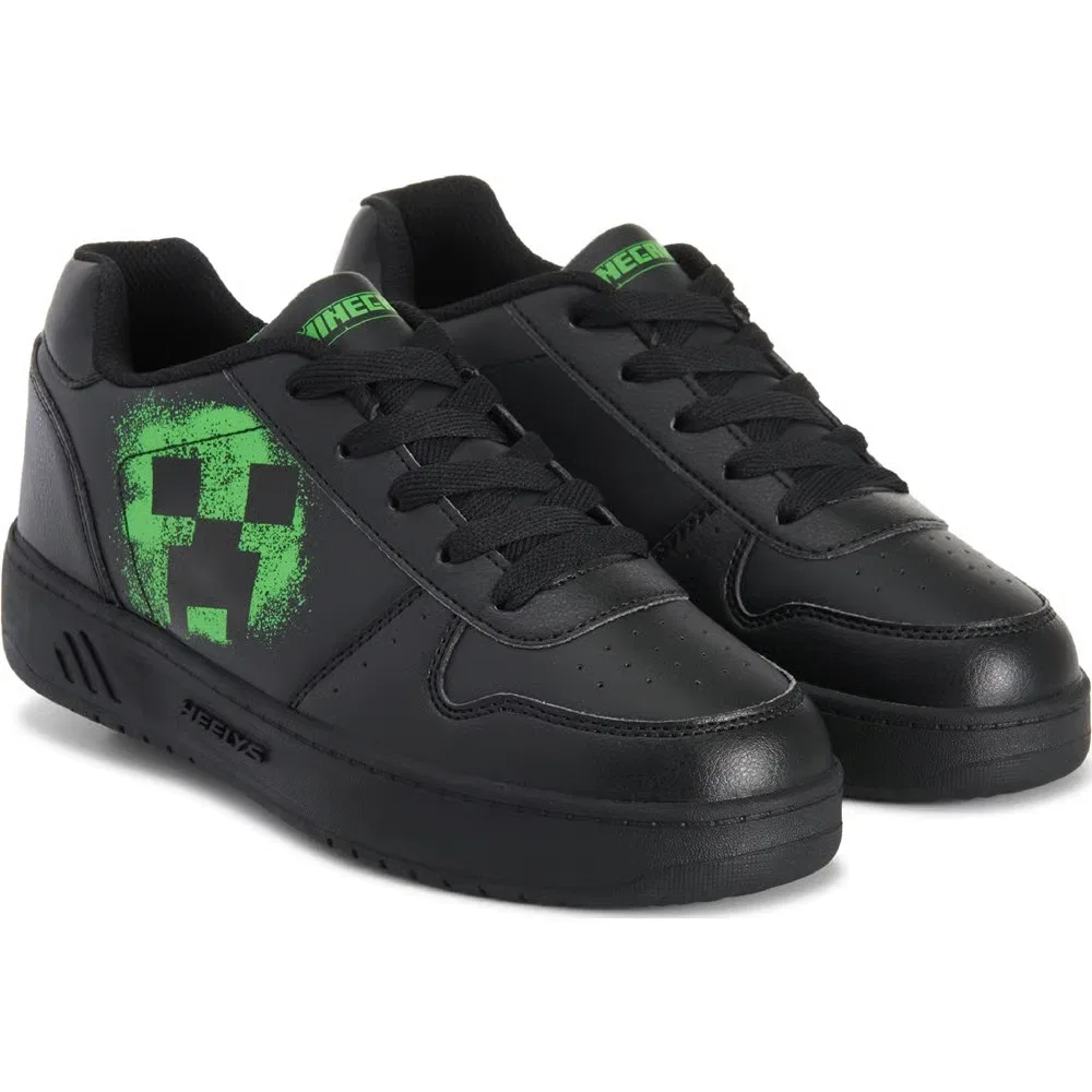 Детские кроссовки с роликами Minecraft Kama Heelys, Black Minecraft