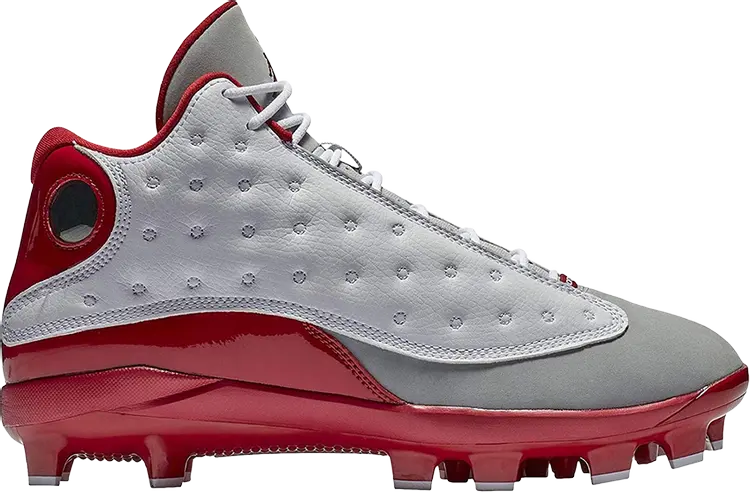 

Бутсы Air Jordan 13 Retro MCS Grey Toe, красный