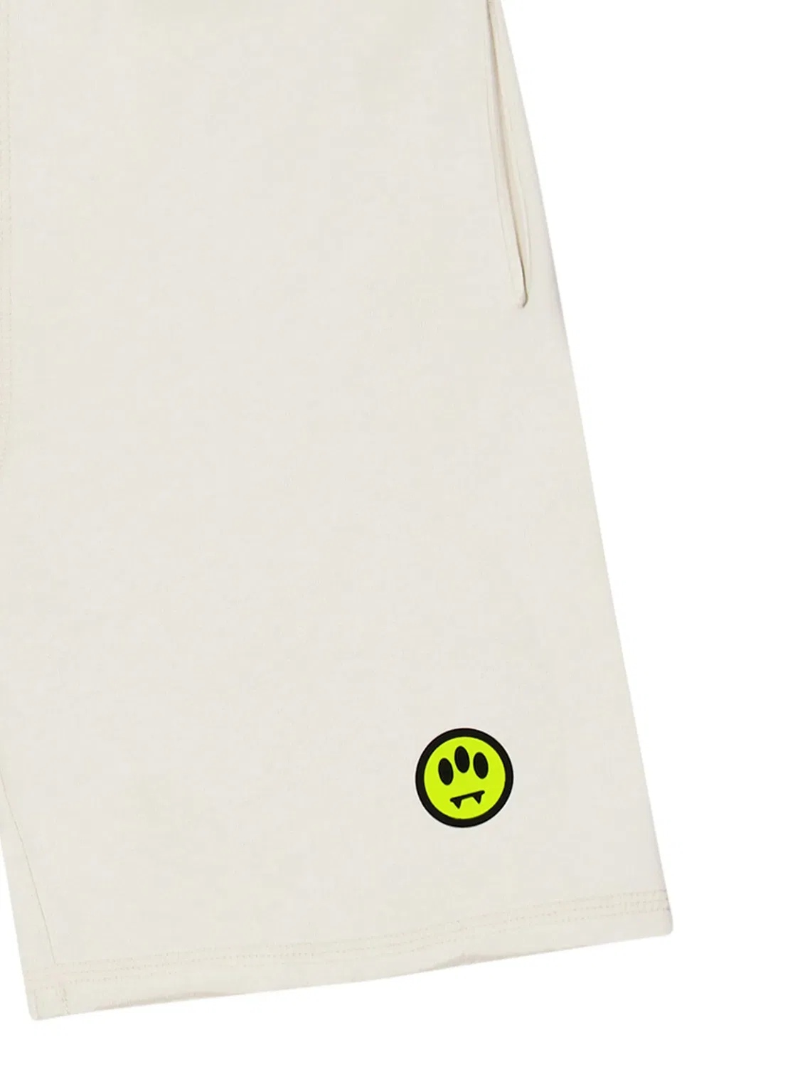 Шорты с принтом логотипа BARROW, бежевый — фото 2