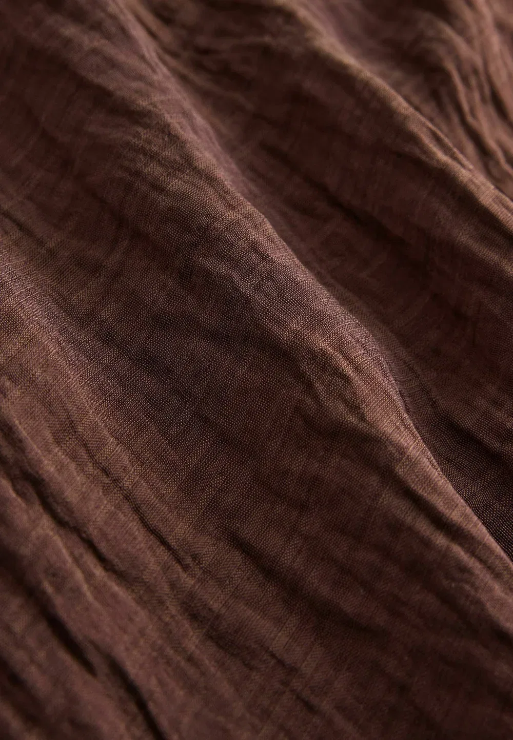 Платье-Миди из смешанного трикотажа стандартного кроя Next, Chocolate Brown — фото 3