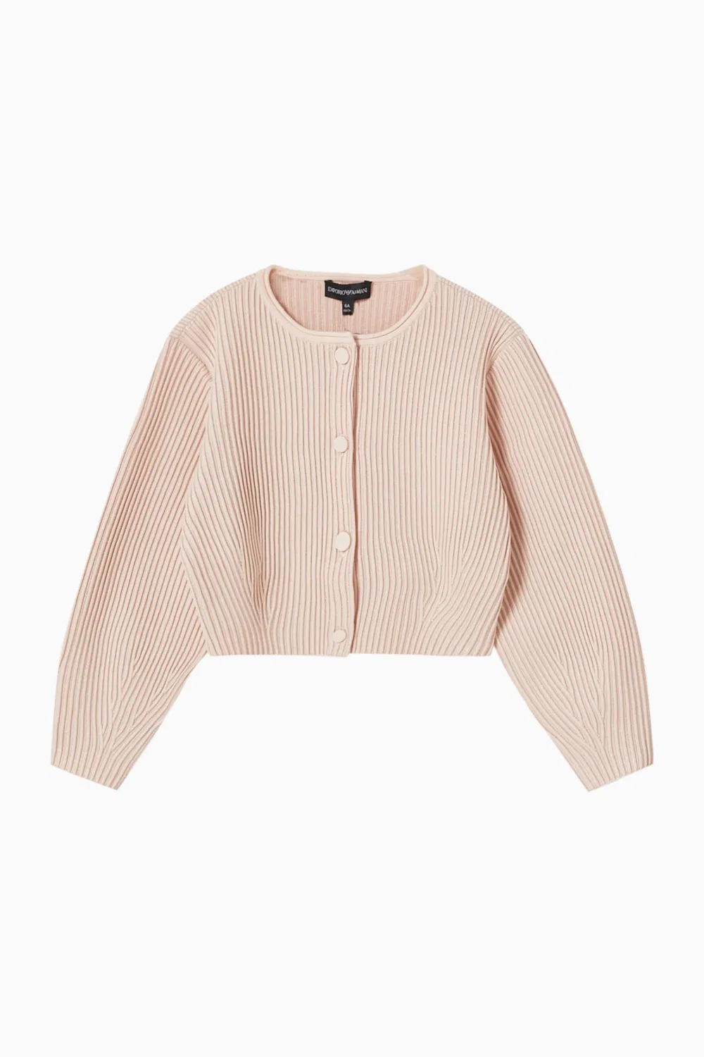 Кардиган вязаный Emporio Armani, розовый