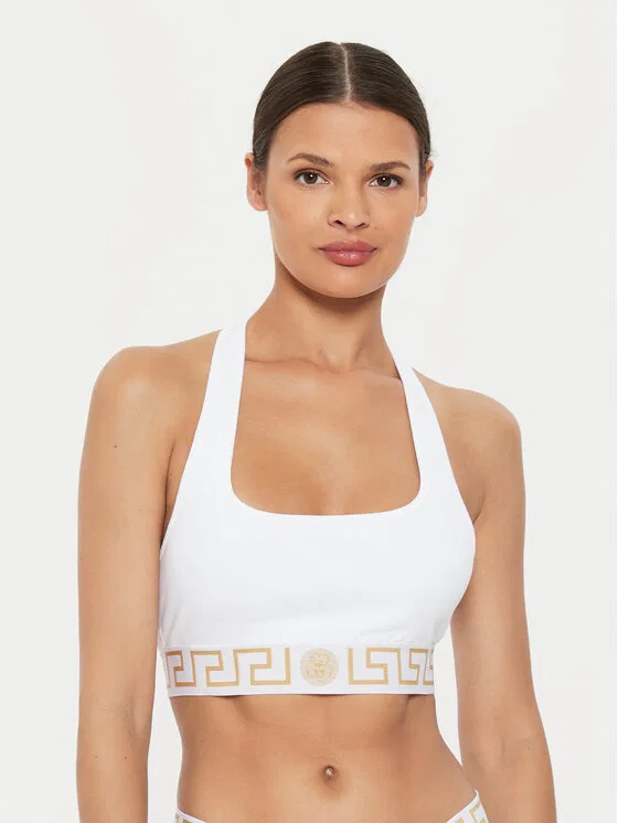 Топ-бюстгальтер Versace, белый
