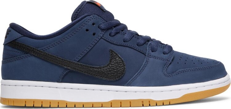 

Кроссовки Nike Dunk Low Pro ISO SB 'Navy Gum', синий