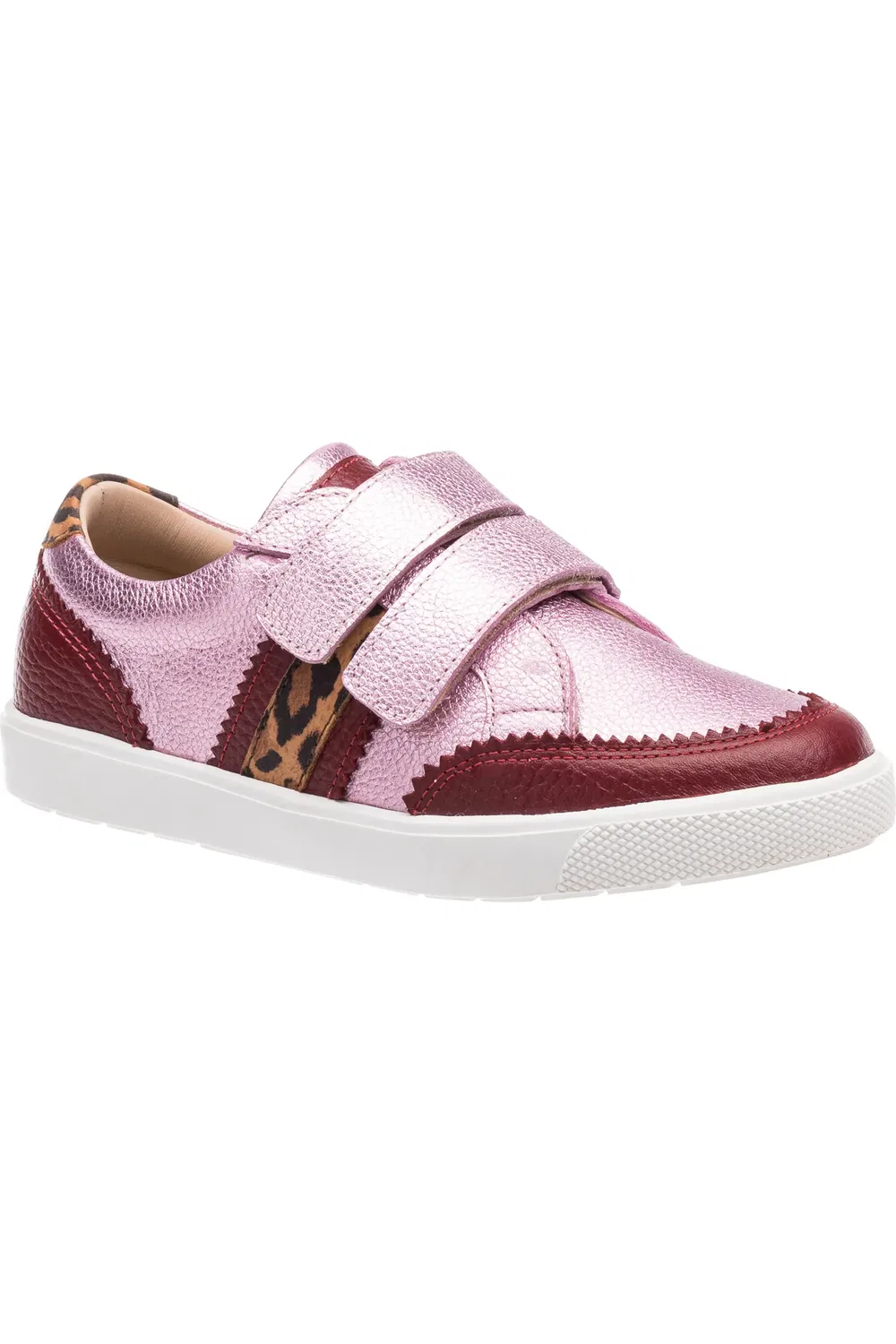 Кроссовки детские на липучках Marti Elephantito, Metallic Carnation