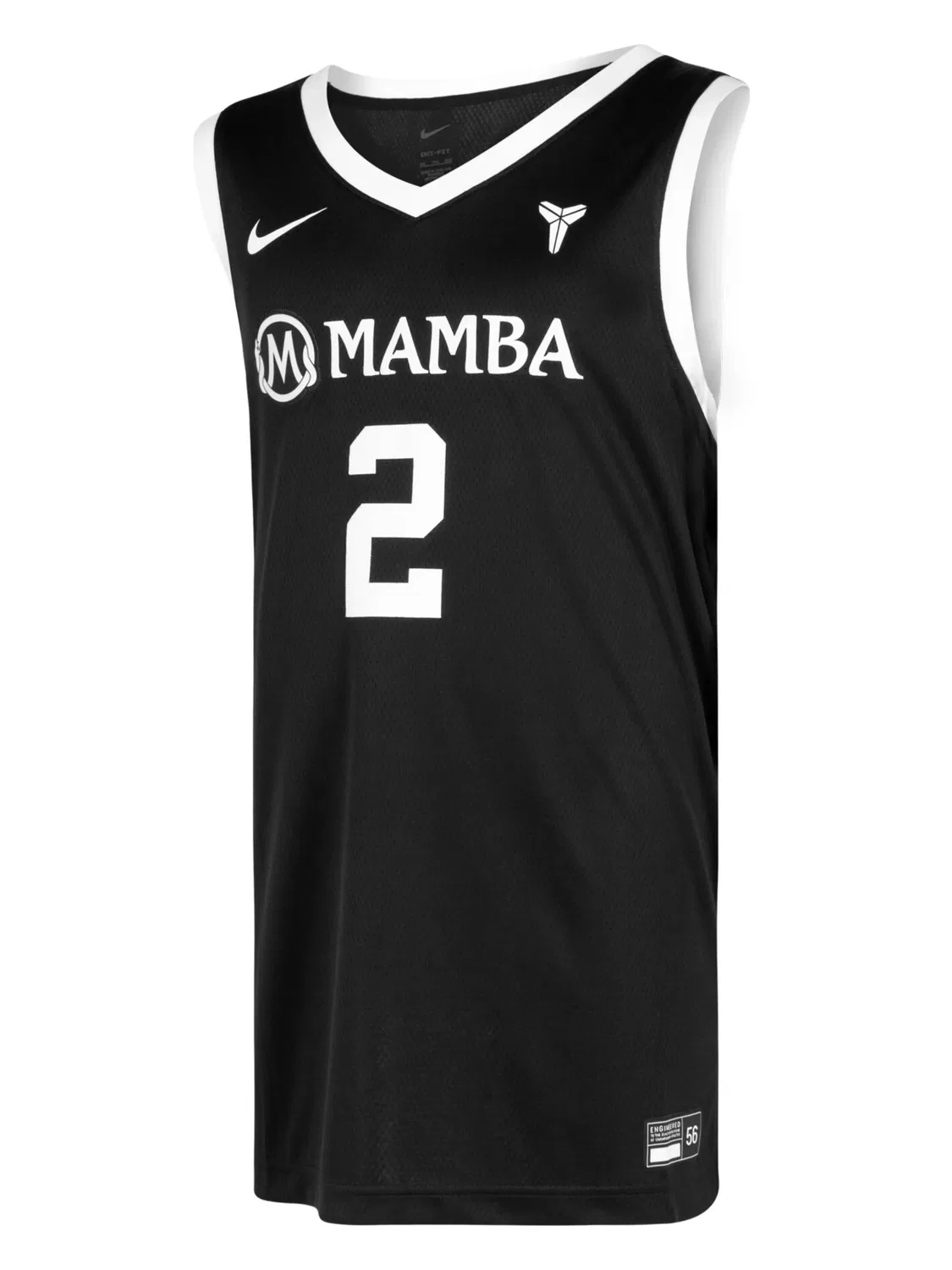 Футболка-баскетболка x Gigi Bryant Mambacita Nike, черный — фото 3