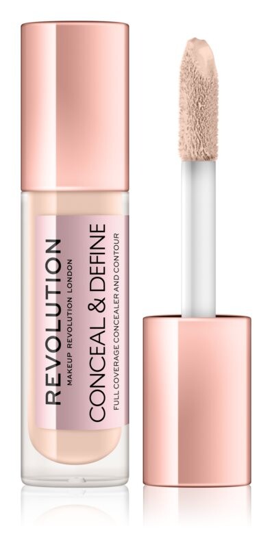 

Жидкий корректор Makeup Revolution Conceal & Define, оттенок C3.5 4 г