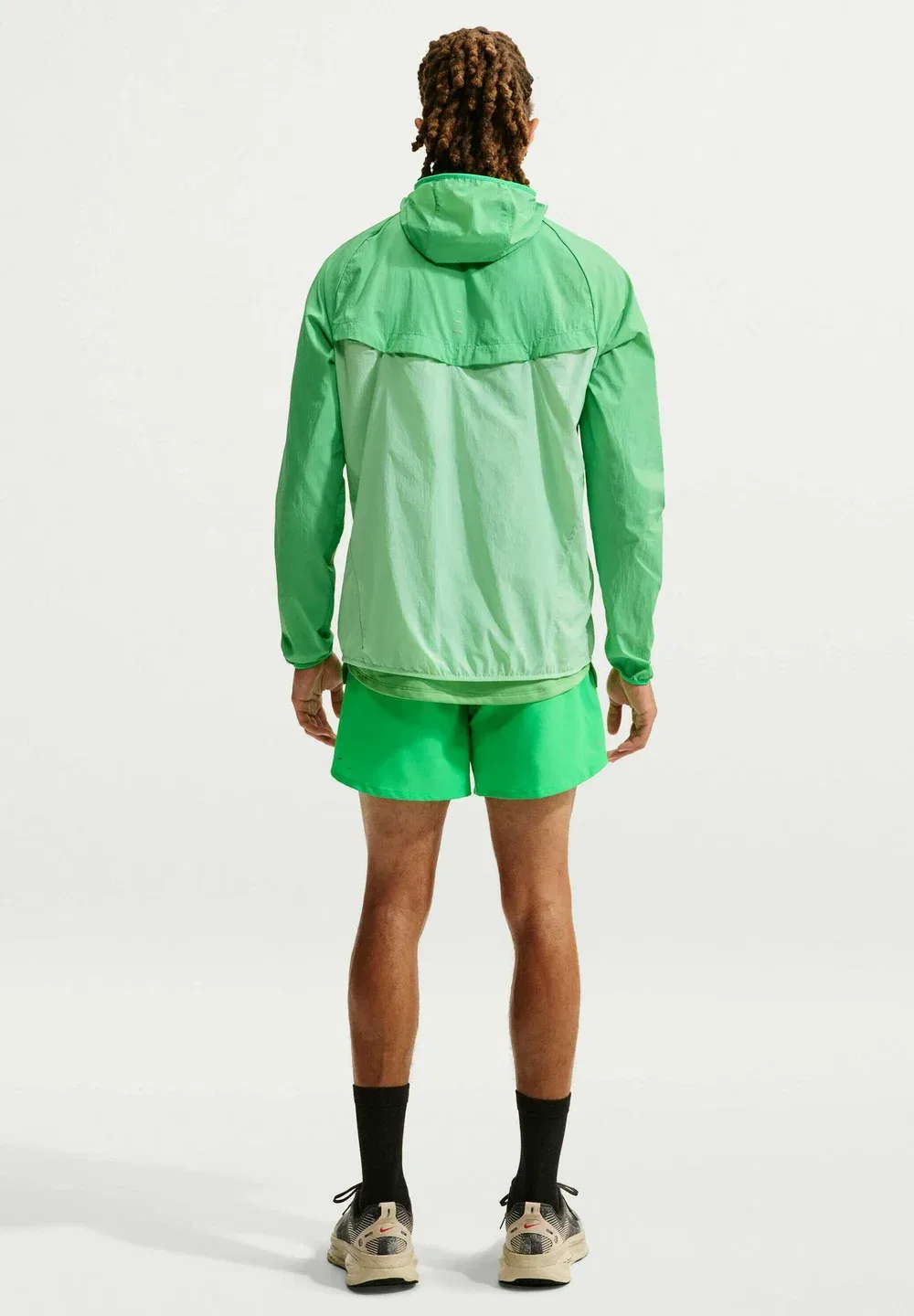 Куртка для бега M nk uv rpl stride - беговая куртка Nike Performance, Green Spark Cucumber Calm — фото 2