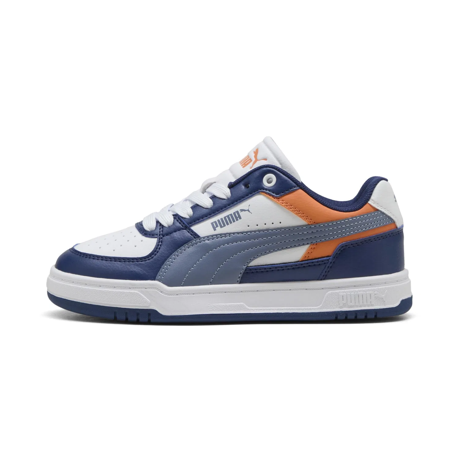 Детские кроссовки для мальчиков Caven Junior PUMA, Block Blue Jewel Gray Sky White — фото 4